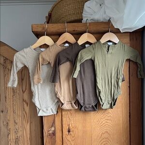 Jamie Kay | Ribbed Cotton and Modal Body Suit Bundle